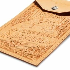 KAPITAL HAND CARVED LEATHER SACOCHE (FLOWER & SEWING MACHINE) -WACKO MARIA SALES 04d05a4a041670c5339727b82f0070f8