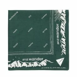 And Wander REFLECTIVE WORDS BANDANNA -WACKO MARIA SALES 17c49a23f45bd7974c9762663cfabeef