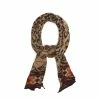 KAPITAL COMPRESSED WOOL SCARF COPTIC