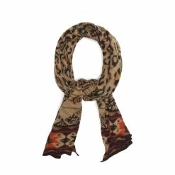 KAPITAL COMPRESSED WOOL SCARF COPTIC