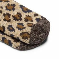 KAPITAL 84 YARNS HEEL SMILIE LEOPARD SOCKS -WACKO MARIA SALES 1fcdbfbbe48cc368518f72117d1f3228