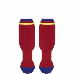 KAPITAL 144 YARNS SUPER-DRY IVY HEEL-SMILIE SOCKS