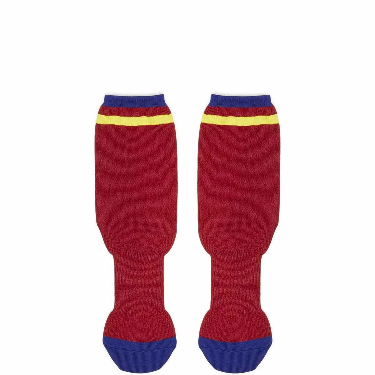 KAPITAL 144 YARNS SUPER-DRY IVY HEEL-SMILIE SOCKS 3 KAPITAL 144 YARNS SUPER-DRY IVY HEEL-SMILIE SOCKS