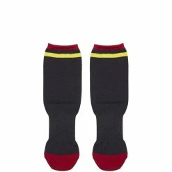 KAPITAL 144 YARNS SUPER-DRY IVY HEEL-SMILIE SOCKS