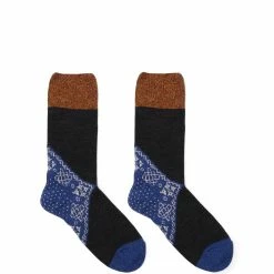 KAPITAL 96 YARNS HEEL BANDANA SOCKS