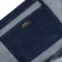 A.P.C. DIANE SHOPPING TOTE BAG 11 A.P.C. DIANE SHOPPING TOTE BAG -WACKO MARIA SALES A.P.C.SHOPPINGDIANEBLEACHEDOUTOSCOFDL M61443 5