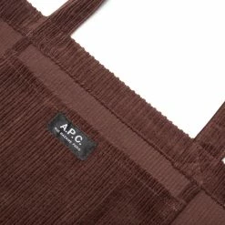 A.P.C. DIANE SHOPPING BAG -WACKO MARIA SALES A.P.C.SHOPPINGDIANEBROWNOSCOEZQ M61443 5
