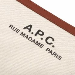 A.P.C. CAMILLE TOTE BAG -WACKO MARIA SALES A.P.C.TOTECAMILLEBEIGEOSCOEYO M61560 4
