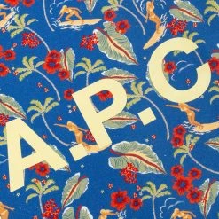 A.P.C. LOU TOTE BAG 11 A.P.C. LOU TOTE BAG -WACKO MARIA SALES A.P.C.TOTELOUDARKBLUEOSCOGFE M61442 5