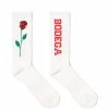 BODEGA ROSE SOCK -WACKO MARIA SALES BODEGAROSESOCKWHITEOS 1