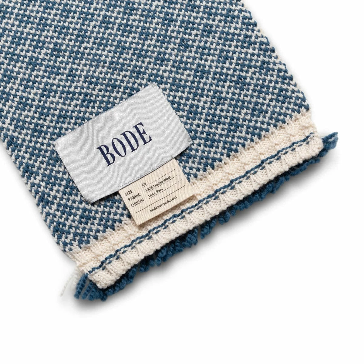 Bode FRINGE CHECK SCARF 7 Bode FRINGE CHECK SCARF - Image 5