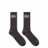 Bricks & Wood LOGO SOCKS -WACKO MARIA SALES Bricks WoodsLOGOSOCKSMIDNIGHTOSBW FW22 SOCKS1 1