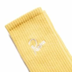 By Parra LOGO CREW SOCKS -WACKO MARIA SALES ByParraLOGOCREWSOCKSPALEYELLOWOS48460 3