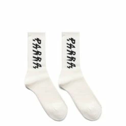 By Parra SHOCKER LOGO CREW SOCKS