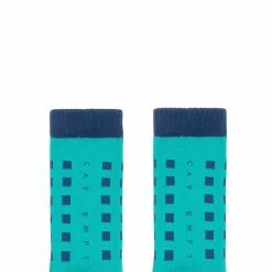 Cav Empt SQUARE DOT SOCKS -WACKO MARIA SALES CAVEMPTSQUAREDOTSOCKSGREENMCES22G01 5