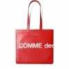 Comme Des Garçons Wallet HUGE LOGO -WACKO MARIA SALES COMME DES GARCONS WALLETS HUGE LOGO RED OS SA9001HL 01