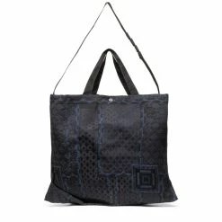 Engineered Garments CARRY ALL TOTE -WACKO MARIA SALES EngineeredGarmnetsCARRYALLTOTEBLACKNAVYOS22F1H015 CB005 3