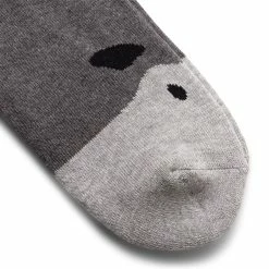 Human Made DUCK PILE SOCKS -WACKO MARIA SALES HUMANMADEDUCKPILESOCKSCHARCOALMHM24GD007 4