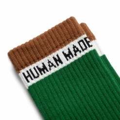 Human Made DUCK PILE SOCKS -WACKO MARIA SALES HUMANMADEDUCKPILESOCKSGREENMHM24GD007 3