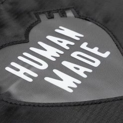 Human Made NYLON RIP-STOP HEART TOTE BAG -WACKO MARIA SALES HUMANMADENYLONRIP STOPHEARTTOTEBAGBLACKOSHM24GD041 3