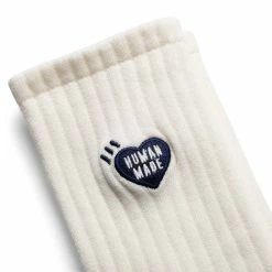 Human Made PILE SOCKS -WACKO MARIA SALES HUMANMADEPILESOCKSWHITEMHM24GD002 3