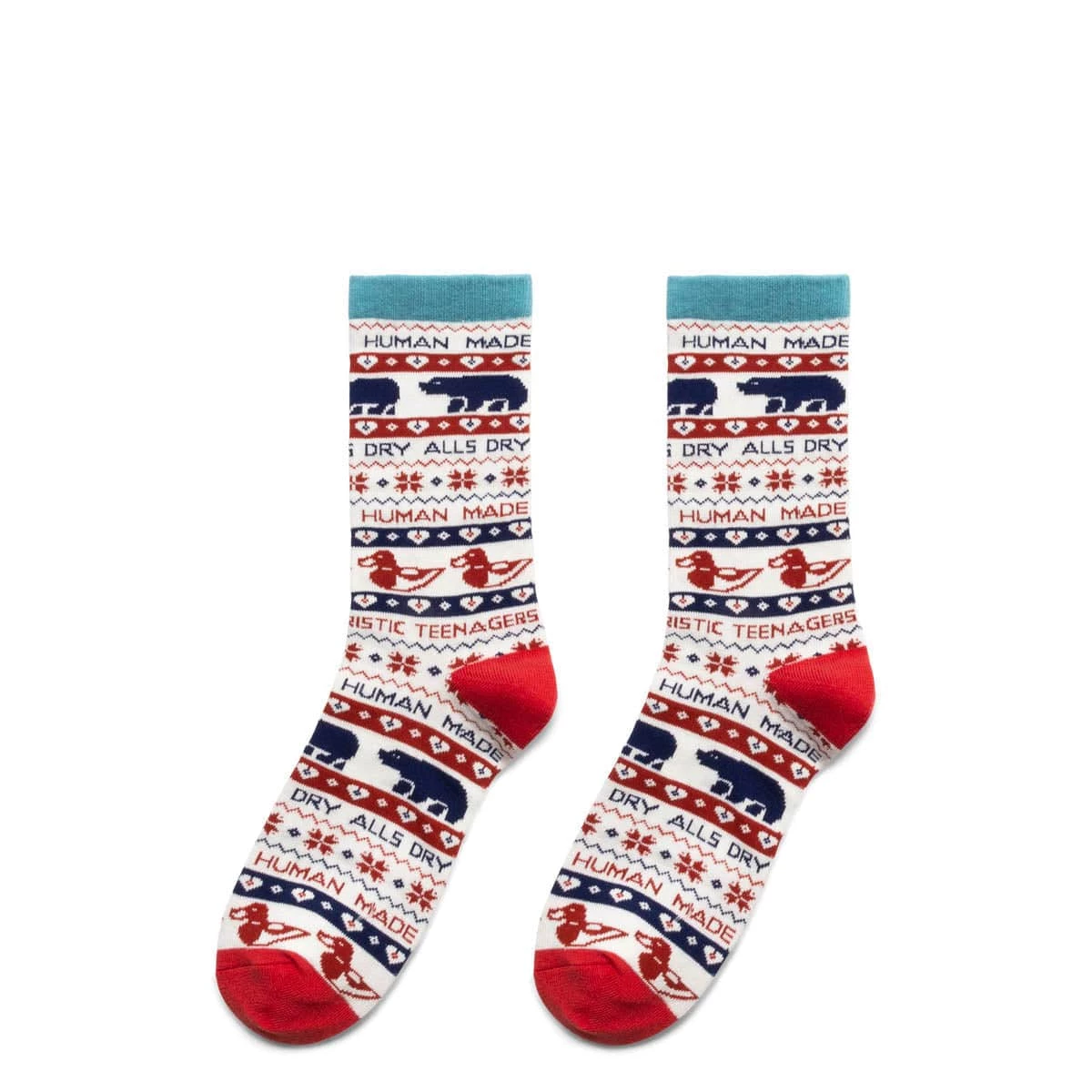 Human Made LOW GAUGE PATTERN SOCKS 4 Human Made LOW GAUGE PATTERN SOCKS - Image 2