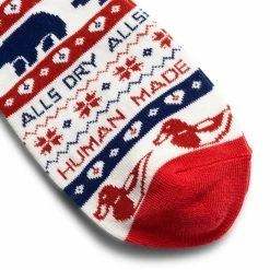 Human Made LOW GAUGE PATTERN SOCKS 9 Human Made LOW GAUGE PATTERN SOCKS -WACKO MARIA SALES HumanMadeLOWGAUGEPATTERNSOCKSREDMHM24GD008 4