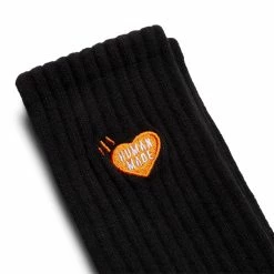 Human Made PILE SOCKS 8 Human Made PILE SOCKS -WACKO MARIA SALES HumanMadePILESOCKSBLACKMHM25GD004 3