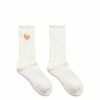 Human Made PILE SOCKS -WACKO MARIA SALES HumanMadePILESOCKSWHITEMHM25GD004 1