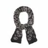 KAPITAL FULLING WOOL HAPPY SCARF PEACE -WACKO MARIA SALES KAPITALFULLINGWOOLHAPPYSCARFPEACEBLACKOSK2109XG512 1