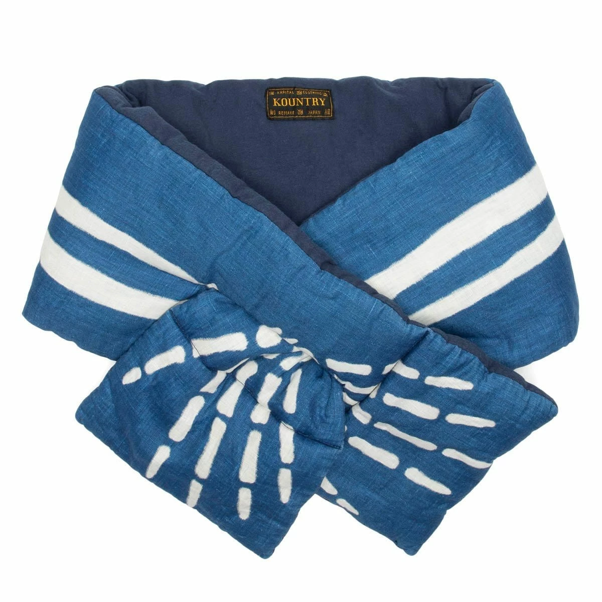 KAPITAL FRENCH CLOTH LINEN KESA SCARF 3 KAPITAL FRENCH CLOTH LINEN KESA SCARF