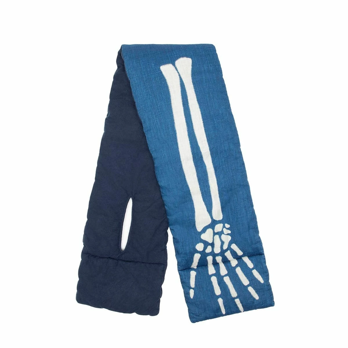 KAPITAL FRENCH CLOTH LINEN KESA SCARF 4 KAPITAL FRENCH CLOTH LINEN KESA SCARF - Image 2