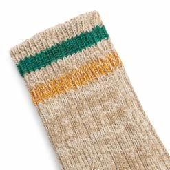 KAPITAL 60 YARNS GRANDRELLE IVY RAINBOW HAPPY HEEL-HOLD SOCKS -WACKO MARIA SALES Kapital60YARNSGRANDRELLEIVYRAINBOWHAPPYHEEL HOLDSOCKSBEIGEOSEK 1236 3