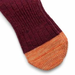 KAPITAL 60 YARNS GRANDRELLE IVY RAINBOW HAPPY HEEL-HOLD SOCKS -WACKO MARIA SALES Kapital60YARNSGRANDRELLEIVYRAINBOWHAPPYHEEL HOLDSOCKSBURGUNDYOSEK 1236 4