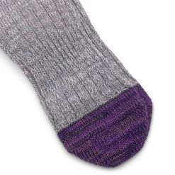 KAPITAL 60YARNS GRANDRELLE IVY SMILIE HEEL-HOLD SOCKS -WACKO MARIA SALES Kapital60YARNSGRANDRELLEIVYSMILIEHEEL HOLDSOCKSGRAYOSEK 977 4
