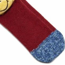 KAPITAL 72 YARNS WOOL IVY SMILE SOCKS -WACKO MARIA SALES Kapital72YARNSWOOLIVYSMILESOCKSREDOSEK 563 3