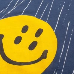 KAPITAL FASTCOLOR SELVEDGE BANDANA (RAIN SMILE) -WACKO MARIA SALES KapitalFASTCOLORSELVEDGEBANDANARAINSMILENAVYO SEK 1038 4