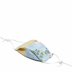 Marketplace ETAKO ETAKO GOLDENROD + INDIGO OVERDYE VINTAGE FLORAL PATCHWORK FACE MASK -WACKO MARIA SALES MarketplaceGOLDENRODXINDIGOOVERDYEVINTAGEFLORALPATCHWORKINDIGOO SKO12 3