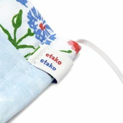 Marketplace ETAKO ETAKO GOLDENROD + INDIGO OVERDYE VINTAGE FLORAL PATCHWORK FACE MASK -WACKO MARIA SALES MarketplaceGOLDENRODXINDIGOOVERDYEVINTAGEFLORALPATCHWORKINDIGOO SKO12 7