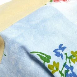 Marketplace ETAKO ETAKO GOLDENROD + INDIGO OVERDYE VINTAGE FLORAL PATCHWORK FACE MASK -WACKO MARIA SALES MarketplaceGOLDENRODXINDIGOOVERDYEVINTAGEFLORALPATCHWORKINDIGOO SKO12 8