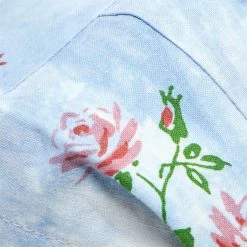 Marketplace ETAKO ETAKO INDIGO OVERDYE VINTAGE FLORAL PATCHWORK -WACKO MARIA SALES MarketplaceINDIGOOVERDYEVINTAGEFLORALPATCHWORKINDIGOO SKO10 7