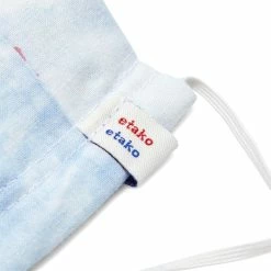 Marketplace ETAKO ETAKO PEAR TREE + INDIGO OVERDYE VINTAGE FLORAL PATCHWORK FACE MASK -WACKO MARIA SALES MarketplacePEARTREEXINDIGOOVERDYEVINTAGEFLORALPATCHWORKINDIGOO SKO13 7