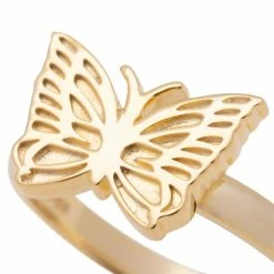Needles PAPILLON RING -WACKO MARIA SALES NeedlesRING GOLDPLATEPAPILLON11JO002 5