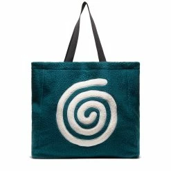 Perks And Mini RECYCLED SHEARLING SPIRAL BAG