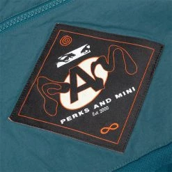 Perks And Mini RECYCLED SHEARLING SPIRAL BAG -WACKO MARIA SALES PerksandMiniRECYCLEDSHEARLINGSPIRALBAGNORTHSEAGREENOS9978 6