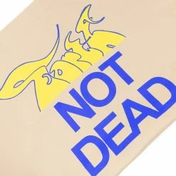 PRMTVO EARTH NOT DEAD CANVAS TOTE BAG -WACKO MARIA SALES PrmtvoEARTHNOTDEADCANVASTOTEBAGNATURALOSPRMTVO SS22 017 4