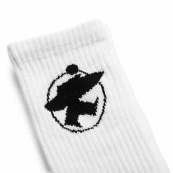 Stüssy SURFMAN CREW SOCKS -WACKO MARIA SALES StussySURFMANCREWSOCKSWHITEBLACKOS138847 3
