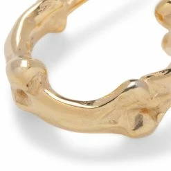 Takahiromiyashita The Soloist BONE SHAPED EARRINGS -WACKO MARIA SALES TakahiromiyashitaTheSoloistBONESHAPEDEARRINGSGOLDOSSA.0034AW22 4