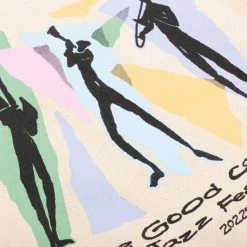 The Good Company JAZZ FEST TOTE 11 The Good Company JAZZ FEST TOTE -WACKO MARIA SALES TheGoodCompanyJAZZFESTTOTETANOSTGCFA22 028 5