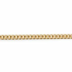 Tom Wood ROUNDED CURB BRACELET -WACKO MARIA SALES TomWoodROUNDEDCURBBRACELETTHINGOLD925STERLINGSILVER9KGOLD7.7IN.B01048NA01S925 9K 3